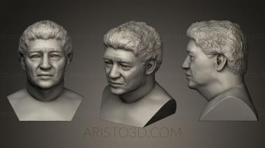 Busts and bas-reliefs of famous people (BUSTC_0138) 3D model for CNC machine